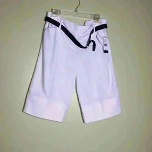 Ladies vintage white shorts .